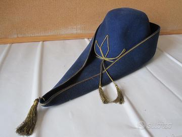 Cappello feluca universitaria vintage collezione