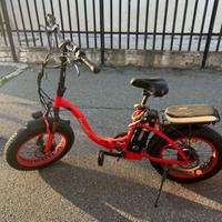 Bicicletta elettrica marca uragano