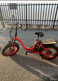 Bicicletta elettrica marca uragano