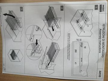 cestoni estraibili in metallo