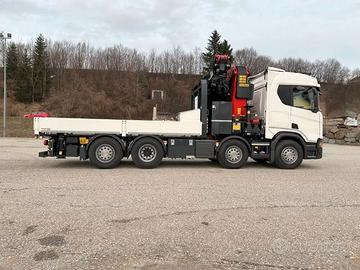 Scania G450 8X2 ,GRU NUOVA PALFINGER PK 92002 SH 8