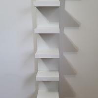 Scaffale, bianco, 30x190 cm