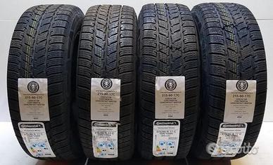 4 gomme e cerchi vw 215 60 17c continental a35536