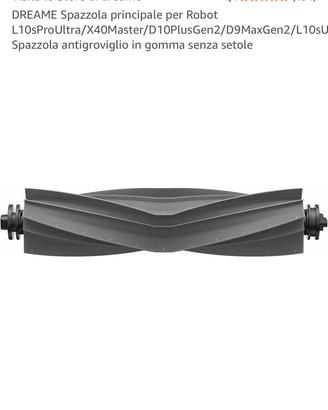 Dreame spazzola aspirapolvere robot
