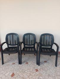  sedie da giardino 