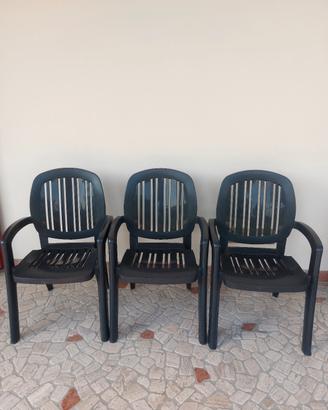  sedie da giardino 