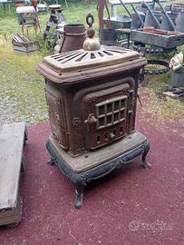Stufa a legna Vintage Parlor Stove in ghisa