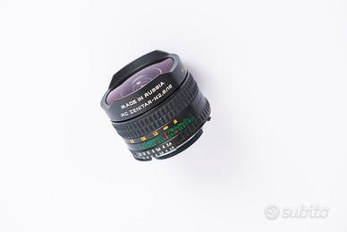 Zenitar 16mm f/2.8 Fisheye per Nikon