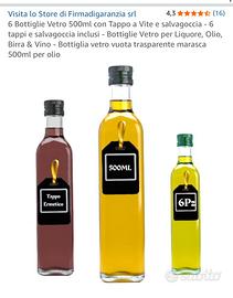 Numero 30 Bottiglie vetro da 500ml