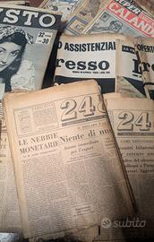 Stock 80+ Riviste e Quotidiani Epoca Anni 50/60 