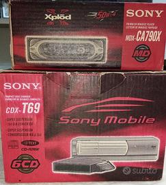 Autoradio Sony MiniDisc + Caricatore CD