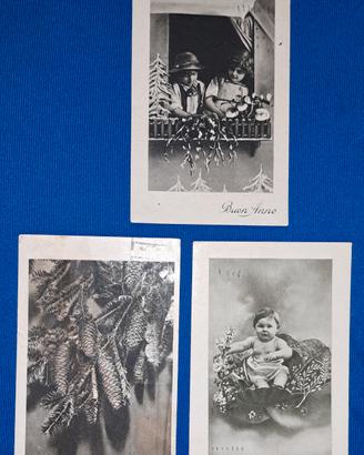 lotto cartoline vintage natale