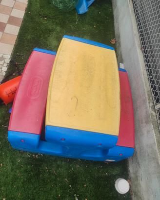 tavolo panche bimbi