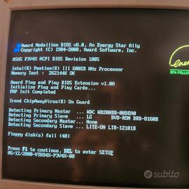 Computer Pentium III 600EB mhz con Monitor LG 57i 