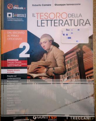 TESORO DELLA LETTERATURA 2 - ISBN: 9788809869516