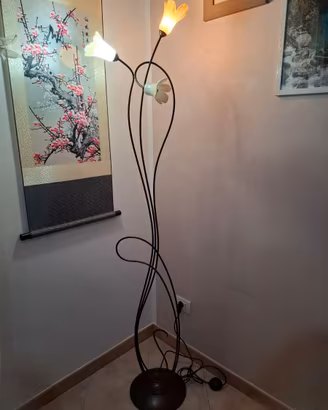 Set Illuminazione Vintage/Art Nouveau - Piantana