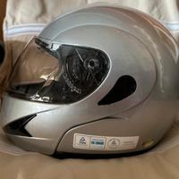 Casco moto integrale BSquare taglia M 57-58 grigio