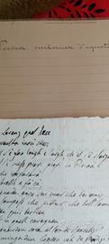 poesia originale  1700 milanese unica rarissima 