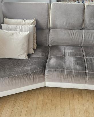 Divano Dondi a tre sedute e una saslong