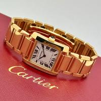 Cartier Tank Francaise oro giallo
