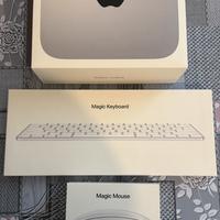 Mac mini M2 + Magic Mouse + Magic Keyboard