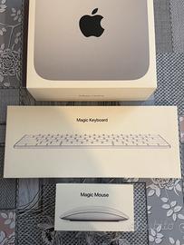 Mac mini M2 + Magic Mouse + Magic Keyboard
