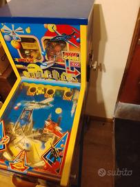 Flipper con palline di gomma