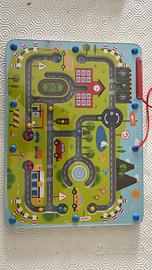 Gioco legno motricità fine