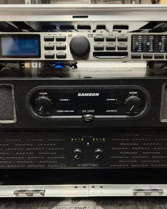 samson sx 2400 e behringer km1700