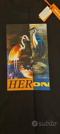 heron preston split t-shirt XL