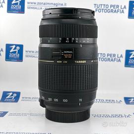 TAMRON 70-300 mm f4-5.6 PER NIKON + GAR. USATO