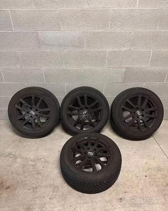 Nokian wr snowproof 205 55 r16 + 4 Cerchi LEGA MSW