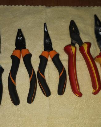 Pinze Beta, knipex, Usag, Lotto 5 pinze