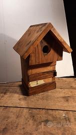 Casetta per uccelli in legno - Fatte a mano