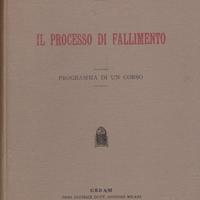 Candian Il processo di fallimento Cedam 1934