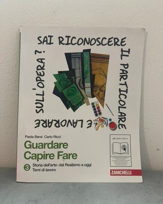 Guardare Capire Fare 3 “ZANICHELLI” libro di testo
