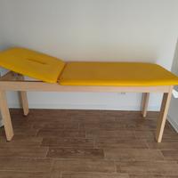 Lettino fisio con sgabello