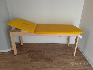Lettino fisio con sgabello