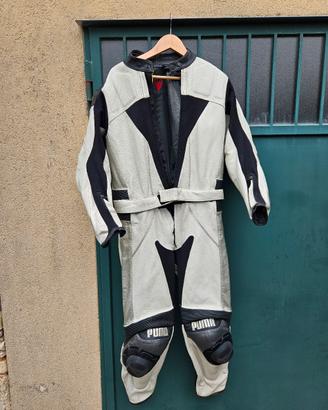 Tuta Puma da moto per pista taglia 50