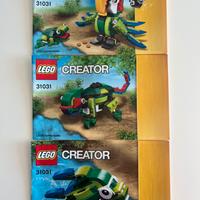 Lego creator 31031 animali foresta pluviale