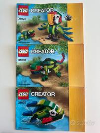 Lego creator 31031 animali foresta pluviale