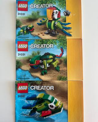 Lego creator 31031 animali foresta pluviale