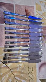 set 36 coltelli acciaio inox 