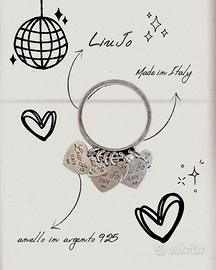 Anello Liu Jo in argento 925 Made in Italy