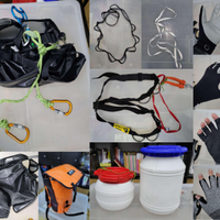 CANYONING ZAINO 45L + IMBRAGO PETZL + Accessori