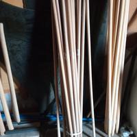 Manico in legno per scope