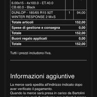 Ruote invernali dacia