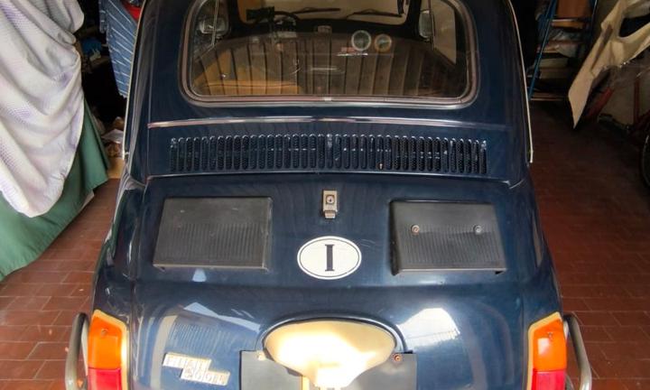 500 L cabrio d'epoca