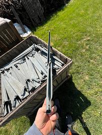 Braccetti gdc e filo bayco pali in cemento