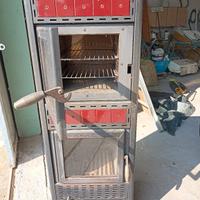 stufa a legna con forno 